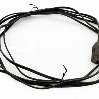 15 Foot Brown 3 Outlet Indoor-Outdoor Extension Cord