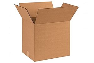 16 x 12 x 12 Inch Brown Corrugated Shipping Box