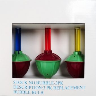 3 Pack Bubble Light Replacement Bulbs