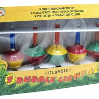 Traditional Multi Color Bubble Lights 7 Count