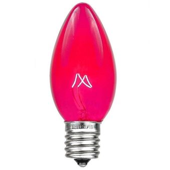 C9 Transparent Pink Replacement Bulb