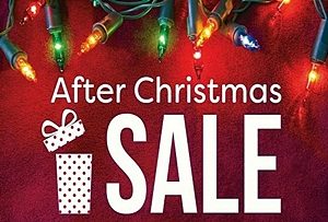 After Christmas Sale Banner