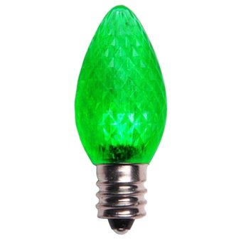 C7 LED Retrofit Green Replacement Bulb