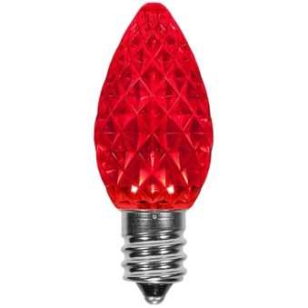 C7 LED Retrofit Red Steady Burn Bulb