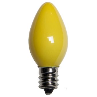 C7 Opaque Yellow Replacement Bulb