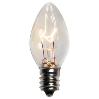 C7 Transparent Clear Replacement Bulb