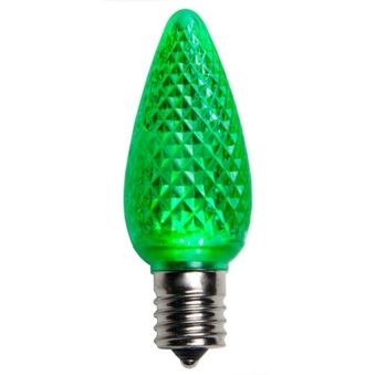 C9 LED Retrofit Green Replacement Bulb