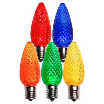 C9 LED Multi Color Retrofit Dimmable Bulbs