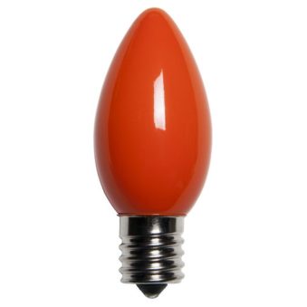 C9 Opaque Orange Replacement Bulb