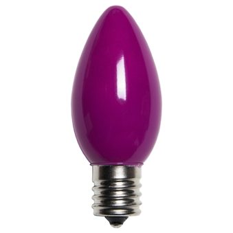 C9 Opaque Purple Replacement Bulb