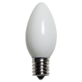 C9 Opaque White Replacement Bulb