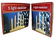 Electric Window Candelabras