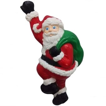 Grand Venture Climbing Santa Christmas Blow Mold