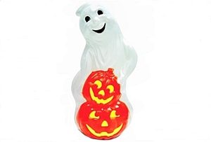 Grand Venture Ghost with Pumpkins Blow Mold
