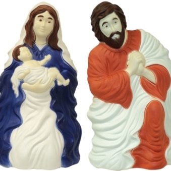 Grand Venture Nativity Set Christmas Blow Mold
