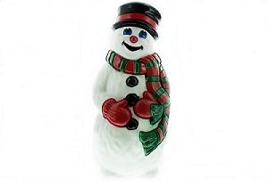 Grand Venture Snowman with Scarf Blow Mold